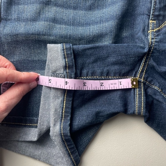 Denizen From Levi’s Stretchy Denim Shorts Size 4 Waist 27 - Picture 7 of 8